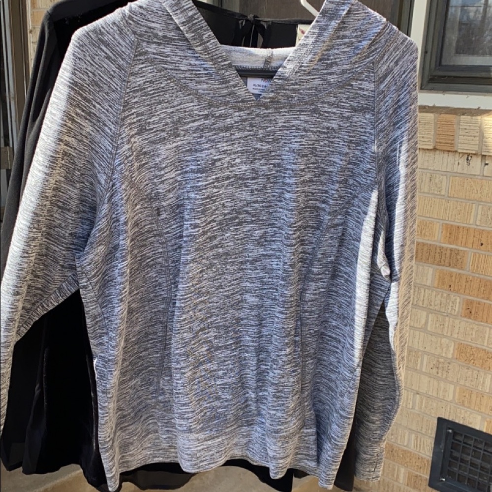 Gray hoodie